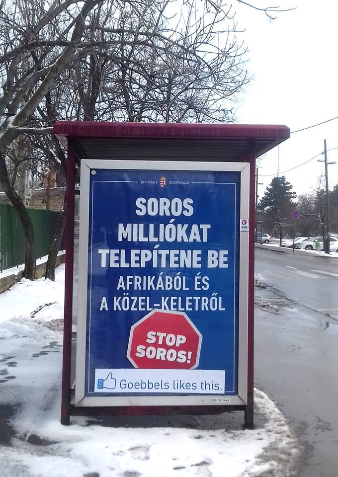 Stop Soros: Göbbels likes this