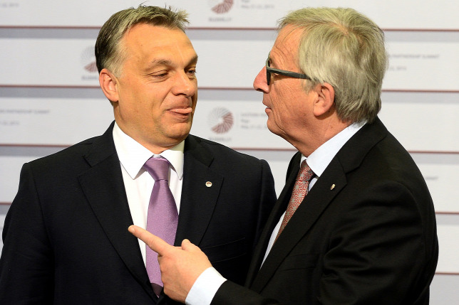 Juncker tiszteli Orbánt, de azért reméli, hogy a bódult nacionalisták ráfaragnak az EP-választáson