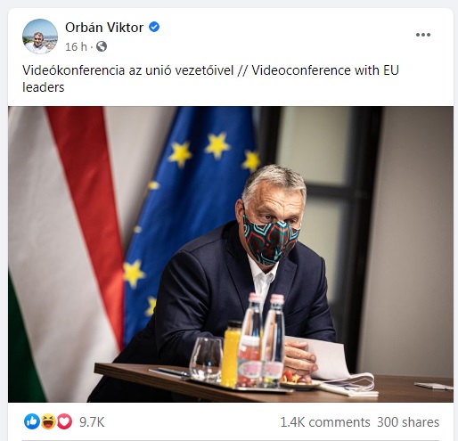 Orbán Viktor azt hiszi, hogy a koronavírus az interneten át is terjed