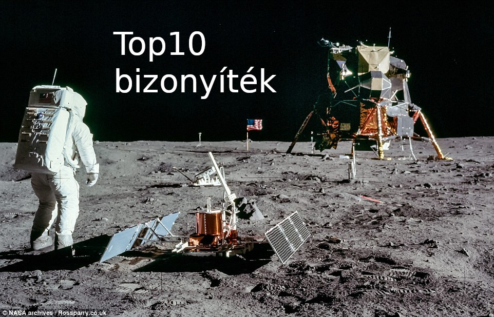 Top10 bizonyíték, hogy valóban megtörtént a Holdra szállás