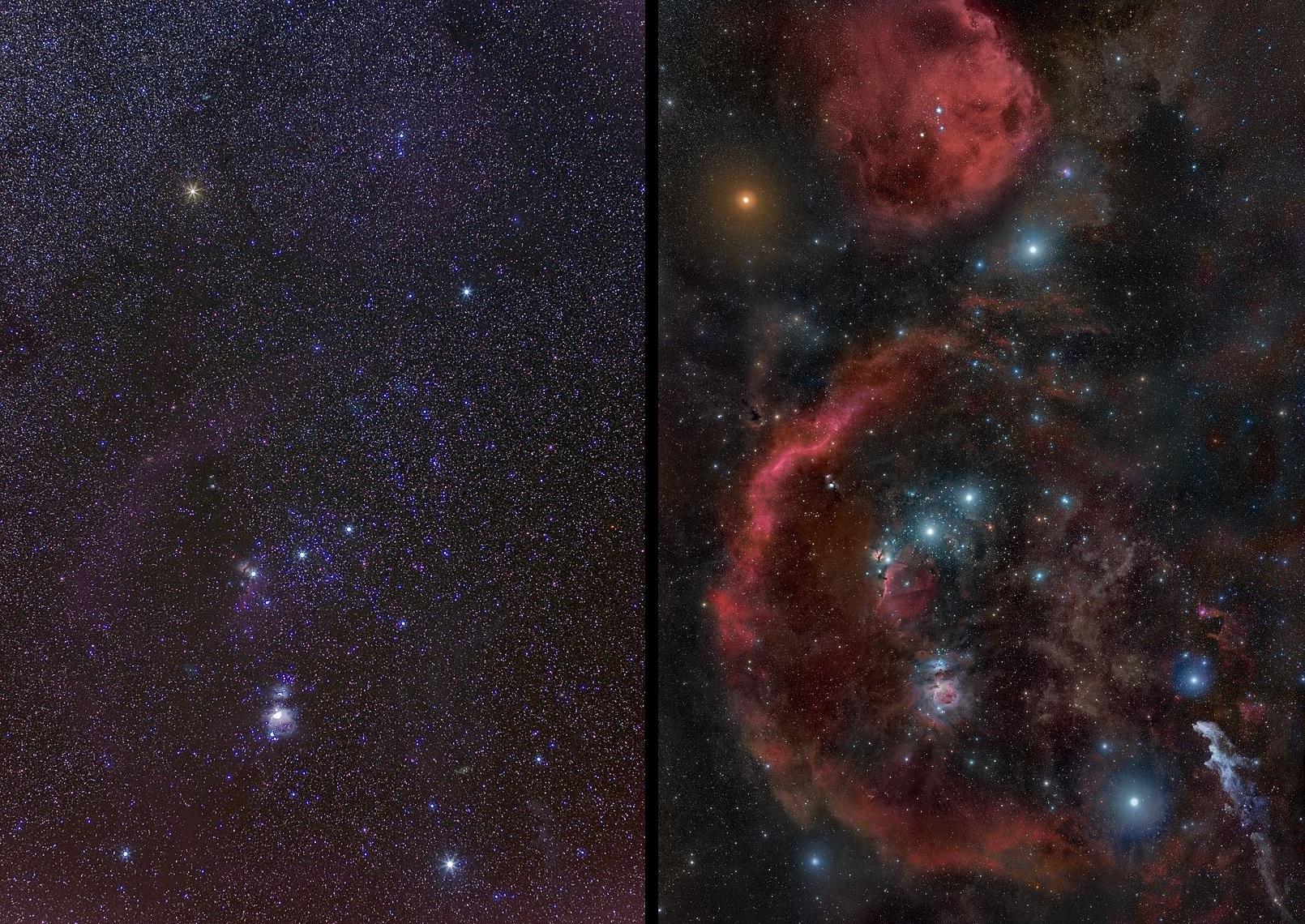 Csillagképek: Orion, a Vadász