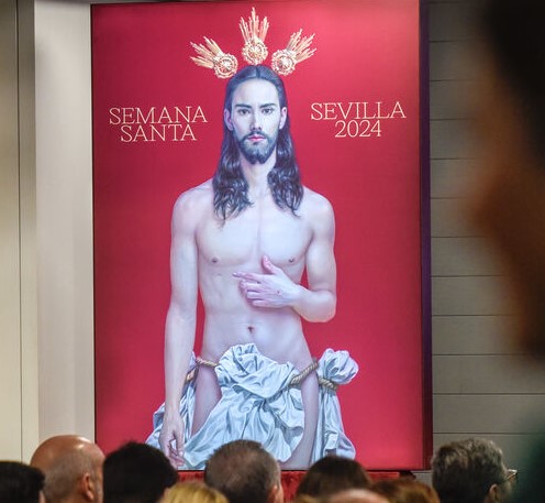 Ultrakonzervatív szervezetek tiltakoznak a „túlszexualizált” Krisztust ábrázoló plakát miatt